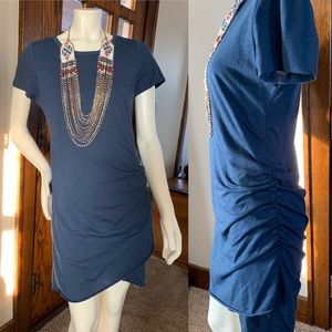 Wasabi + mint blue dress